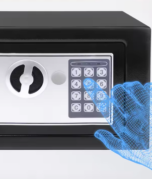 Digitale Elektronische Kluis 4,6L – Stalen Veiligheidskluis met Pincode en Sleutels