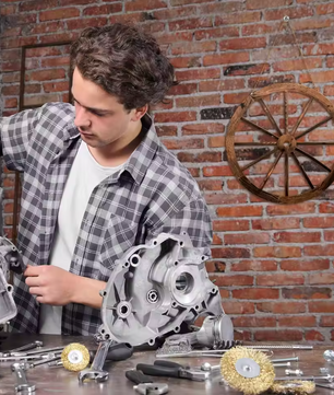 Set van 2 Rustieke Houten Wagenwiel Decoraties – Western Cowboy Wanddecoratie