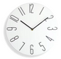 Scandinavische Wandklok 30 cm – Moderne Stille Quartz Muurklok