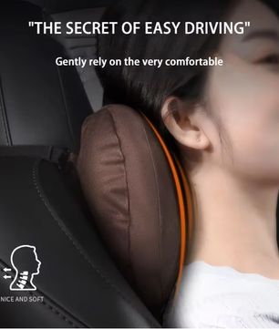 Auto Hoofdsteun en Lendenkussen Set – Ergonomisch Nek- en Rugkussen voor Autostoel