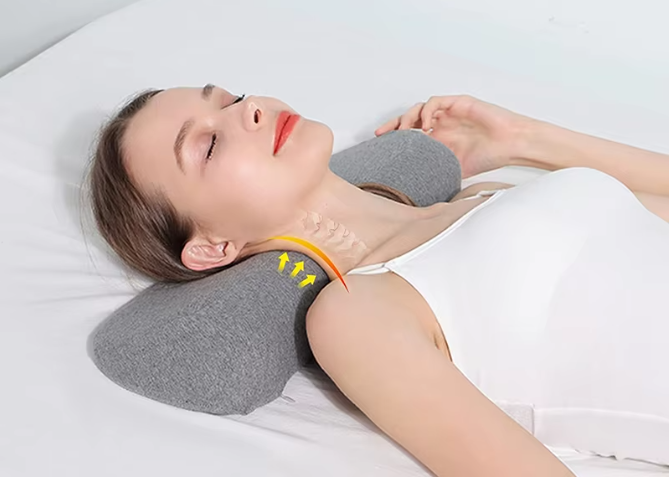 Ergonomisch Cervicaal Traagschuim Kussen – Orthopedisch Nek- en Slaapkussen