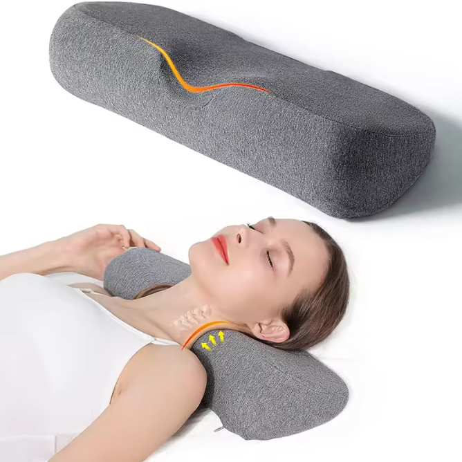 Ergonomisch Cervicaal Traagschuim Kussen – Orthopedisch Nek- en Slaapkussen