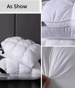 Hotelkwaliteit Hoofdkussen 48 × 74 cm – Zachte Ondersteunende Kussenkern voor Bed