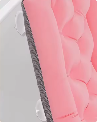 Full Body Badkussen met 10 Zuignappen – Antislip Spa Badkussen voor Badkuip