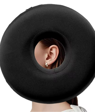 Oorpiercingkussen met Oorgat – Ergonomisch Slaapkussen voor Zijslapers