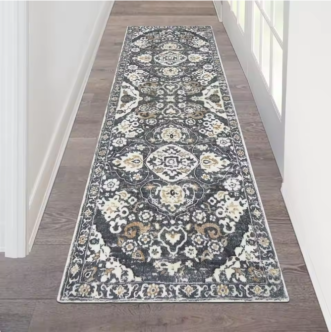 Boheems Retro Tapijt – Antislip Woonkamer en Gang Vloerkleed