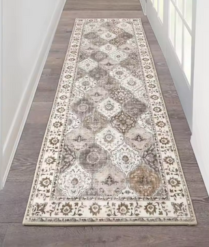 Boheems Retro Tapijt – Antislip Woonkamer en Gang Vloerkleed