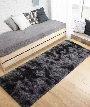 Superzacht Pluche Vloerkleed – Fluffy Tapijt voor Slaapkamer, Woonkamer en Hal