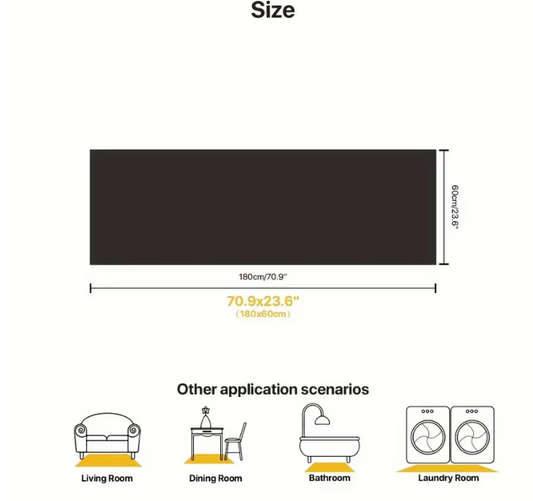 Superzacht Pluche Vloerkleed – Fluffy Tapijt voor Slaapkamer, Woonkamer en Hal
