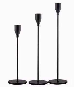 Set van 3 Metalen Kandelaars – Europese Stijl Tafelkandelaar Decoratie