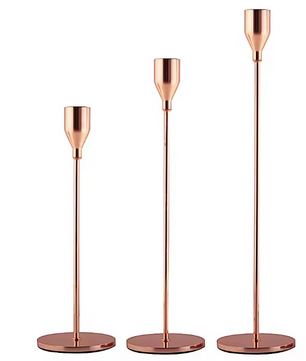 Set van 3 Metalen Kandelaars – Europese Stijl Tafelkandelaar Decoratie