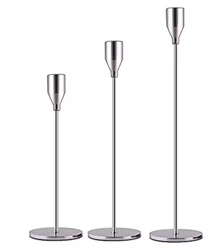 Set van 3 Metalen Kandelaars – Europese Stijl Tafelkandelaar Decoratie