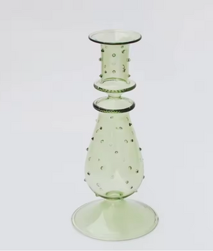 Glazen Kandelaar – Elegante Taper Kaarsenhouder voor Tafeldecoratie