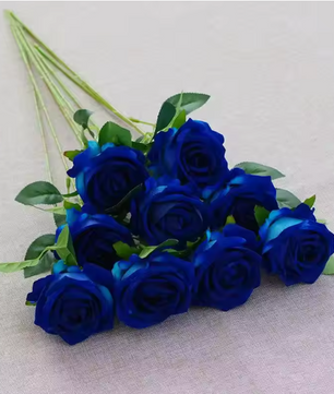 Realistische Kunst Rozen Bloemtak – Decoratieve Rode Kunstbloemen voor Woondecoratie en Bruiloften