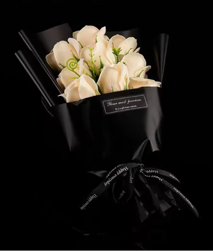 9-Delig Zeep Rozen Bloemboeket – Decoratieve Soap Flowers Cadeau