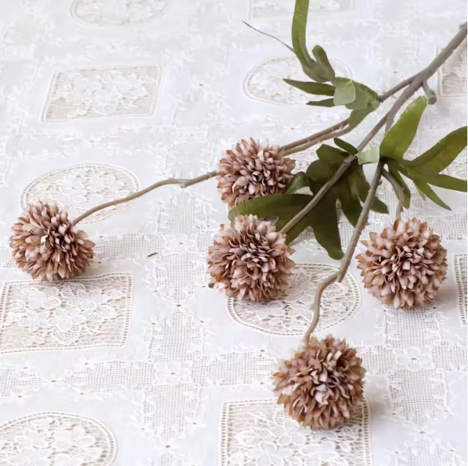 Kunst Paardenbloem Bloemtak – Decoratieve Kunstbloemen voor Bruiloft en Woondecoratie