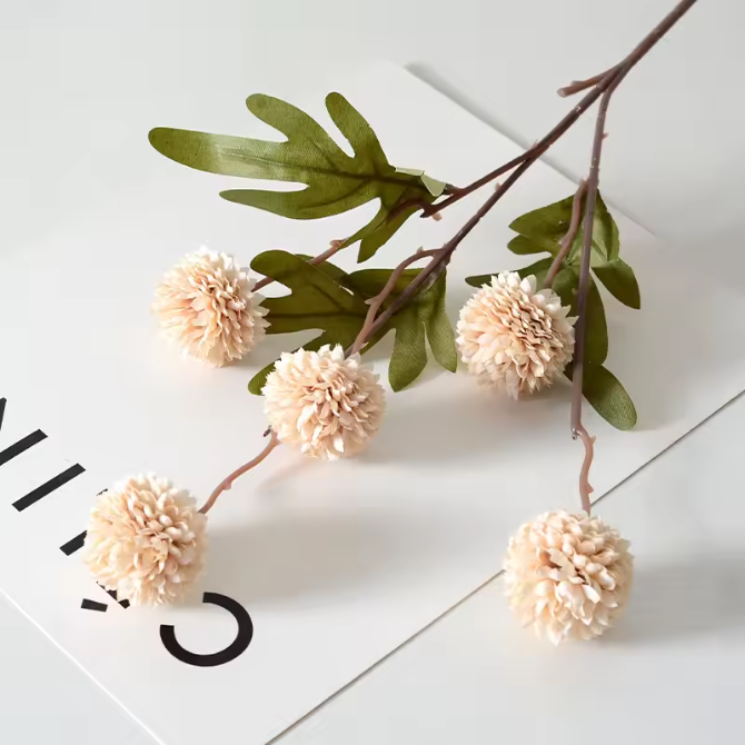 Kunst Paardenbloem Bloemtak – Decoratieve Kunstbloemen voor Bruiloft en Woondecoratie