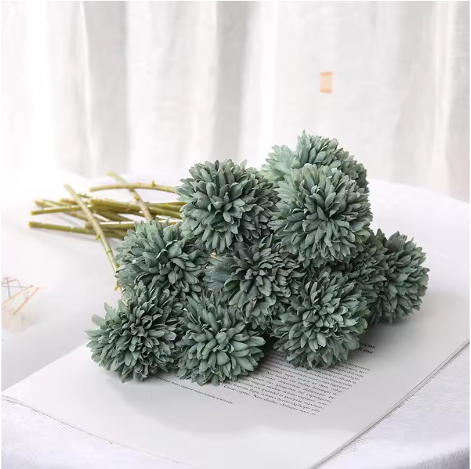 Set Kunst Hortensia Bloemen – Decoratief Bloemenboeket voor Woondecoratie