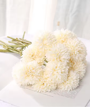 Set Kunst Hortensia Bloemen – Decoratief Bloemenboeket voor Woondecoratie