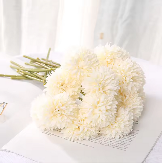 Set Kunst Hortensia Bloemen – Decoratief Bloemenboeket voor Woondecoratie