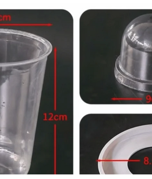 Hydrocultuur Zaadplantpot – Transparante Kunststof Kweekbeker met Root View Ontwerp