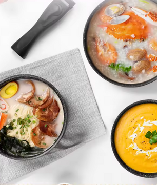 Steelpannenset met Antiaanbaklaag – 3 Pannen met Afneembare Handgreep en Deksels