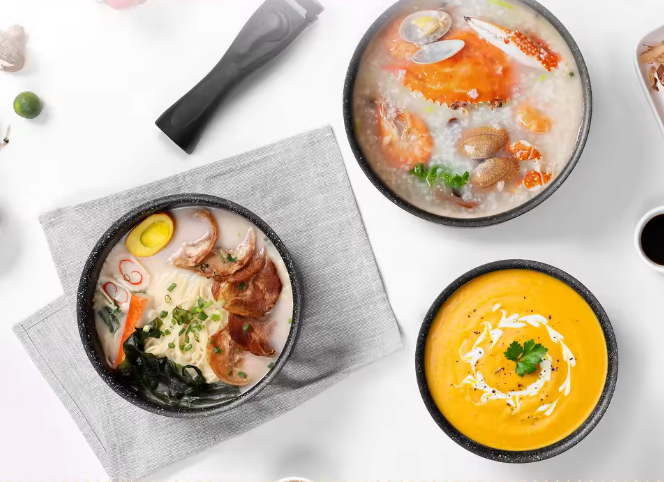 Steelpannenset met Antiaanbaklaag – 3 Pannen met Afneembare Handgreep en Deksels