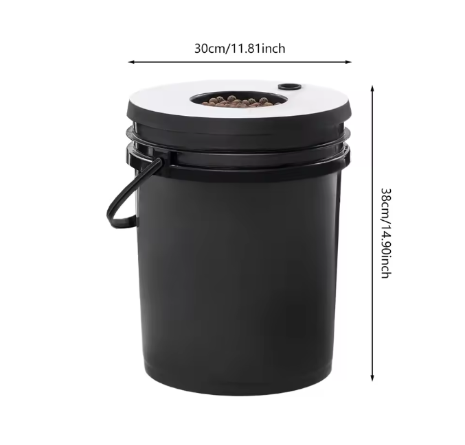 7-Emmer Hydrocultuur Kweeksysteem – Complete Grondloze Teeltset met Luchtpomp voor Groenten en Kruiden