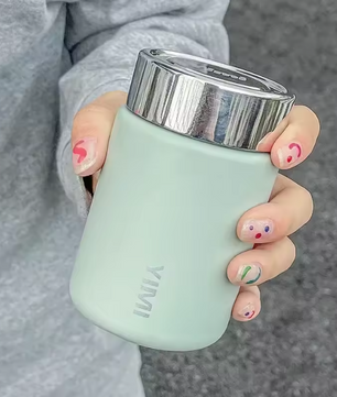 Mini Thermos Mok 230 ml – RVS 316 Draagbare Thermosbeker voor Koffie en Thee