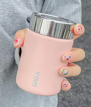 Mini Thermos Mok 230 ml – RVS 316 Draagbare Thermosbeker voor Koffie en Thee