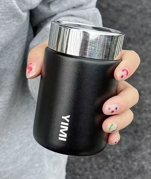 Mini Thermos Mok 230 ml – RVS 316 Draagbare Thermosbeker voor Koffie en Thee