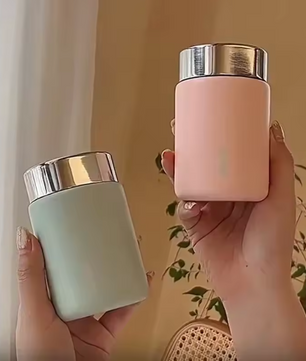 Mini Thermos Mok 230 ml – RVS 316 Draagbare Thermosbeker voor Koffie en Thee