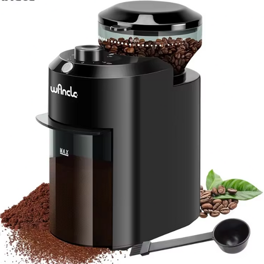 Elektrische Braam Koffiemolen – Conische Koffiebonen Grinder met 28 Maalinstellingen