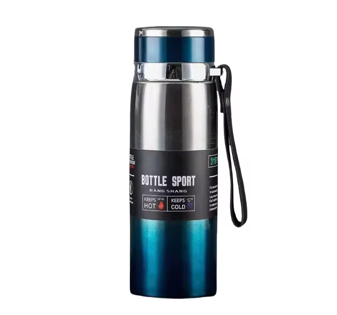 1L RVS 316 Thermosfles – Dubbelwandige Thermische Waterfles voor Warm en Koud Drank