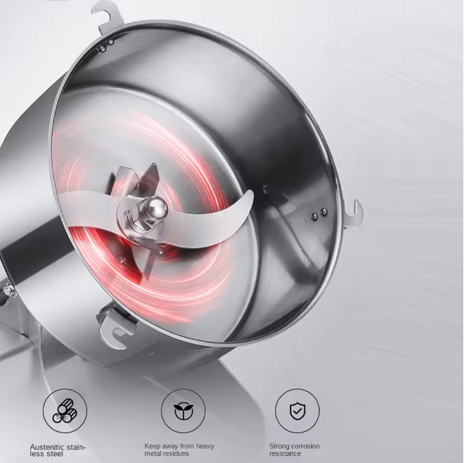 Elektrische Koffie- en Kruidenmolen – Multifunctionele Grinder voor Bonen, Granen en Specerijen