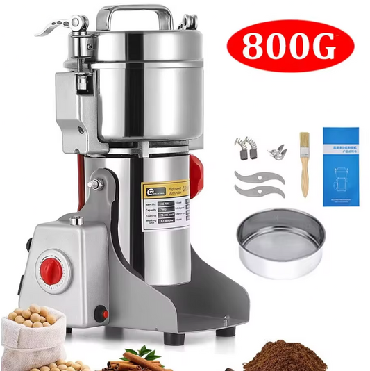 Elektrische Koffie- en Kruidenmolen – Multifunctionele Grinder voor Bonen, Granen en Specerijen