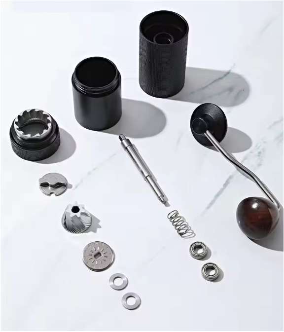 Professionele Handmatige Koffiemolen – Verstelbare Bonenmolen voor Espresso en Filterkoffie