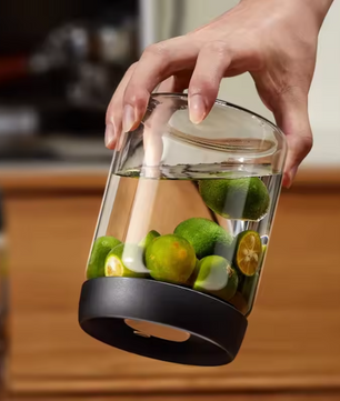 Vacuüm Koffiebonen Opslagpot – Luchtdichte Glazen Voorraadpot met Vacuümpomp