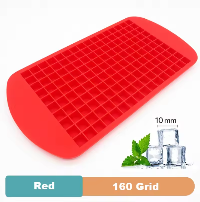 Siliconen IJsblokjesvorm – Grote Vierkante IJsblokjes Tray voor DIY IJsblokjes