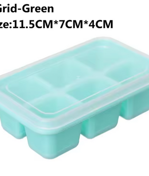 Siliconen IJsblokjesvorm – Grote Vierkante IJsblokjes Tray voor DIY IJsblokjes