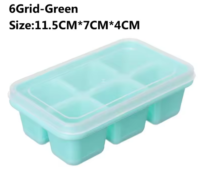 Siliconen IJsblokjesvorm – Grote Vierkante IJsblokjes Tray voor DIY IJsblokjes