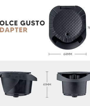 Herbruikbare Koffiecapsule Adapter – Capsule Converter voor Koffiemachines