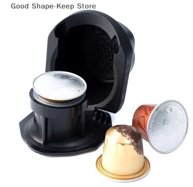 Herbruikbare Koffiecapsule Adapter – Capsule Converter voor Koffiemachines
