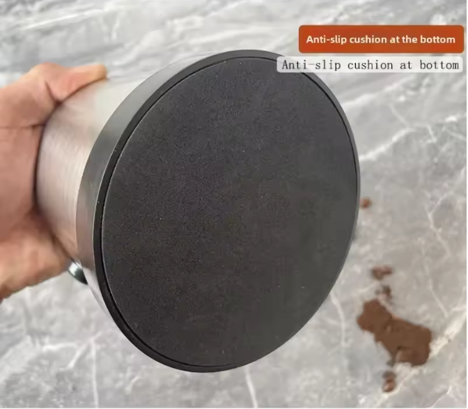 RVS Koffie Klopbox – Espresso Koffiedik Bak met Antislip Ring