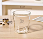 Glazen Latte Kop – Borosilicaat Glas Koffiebeker voor Latte, Thee en Dranken