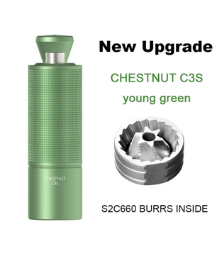 Handmatige Koffiemolen – Metalen Bonenmolen met Precisie Maalinstelling voor Espresso en Filterkoffie