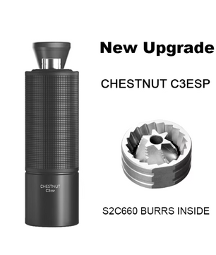 Handmatige Koffiemolen – Metalen Bonenmolen met Precisie Maalinstelling voor Espresso en Filterkoffie