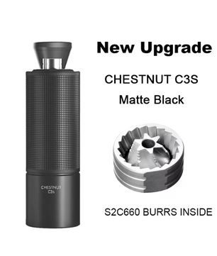 Handmatige Koffiemolen – Metalen Bonenmolen met Precisie Maalinstelling voor Espresso en Filterkoffie