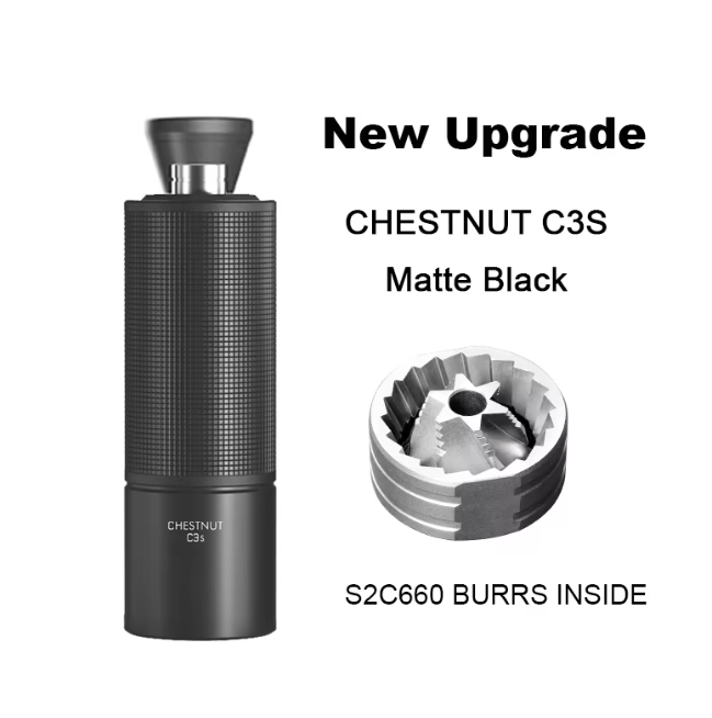 Handmatige Koffiemolen – Metalen Bonenmolen met Precisie Maalinstelling voor Espresso en Filterkoffie