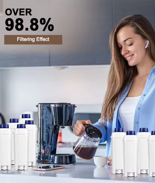 Koffie Waterfilter voor Koffiemachine – Vervangingsfilter voor Volautomatische Koffiezetters